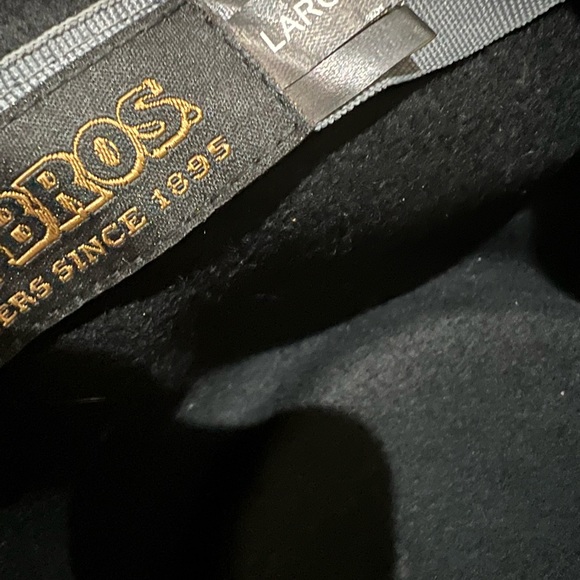 Goorin bros black wool hat size large - Picture 6 of 11